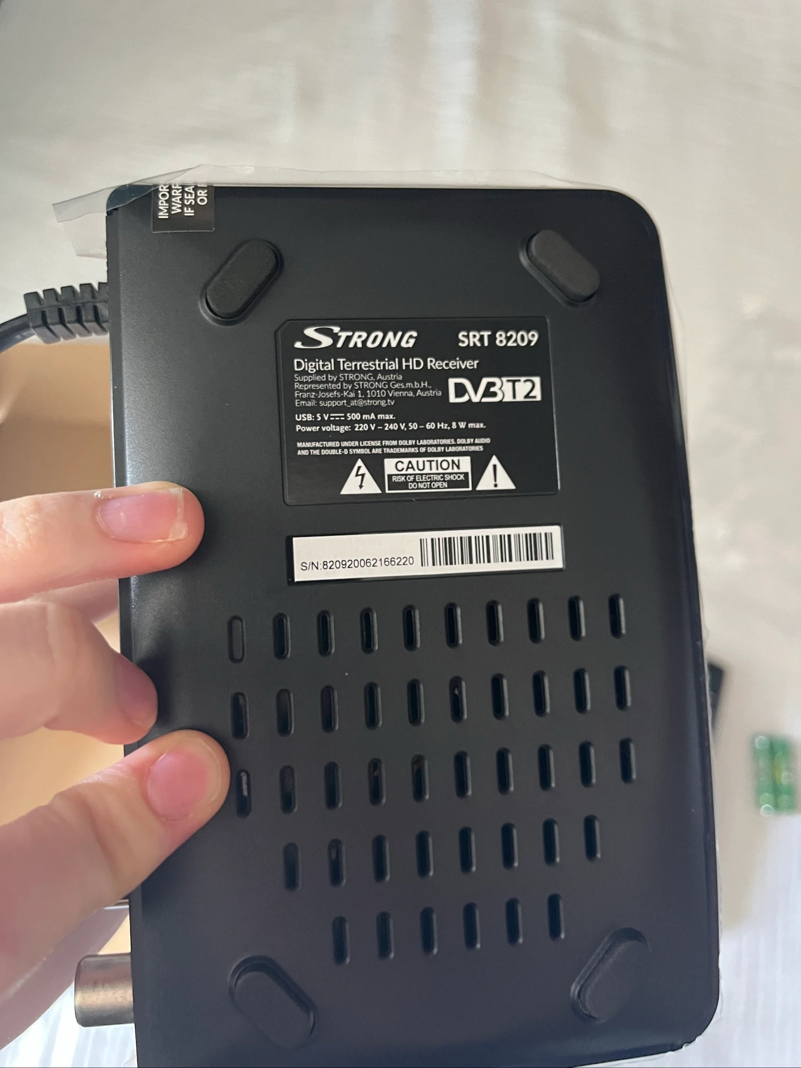 - Adaptador TNT SRT8209 HD negro - Adaptador TNT y Satellite – photo 7